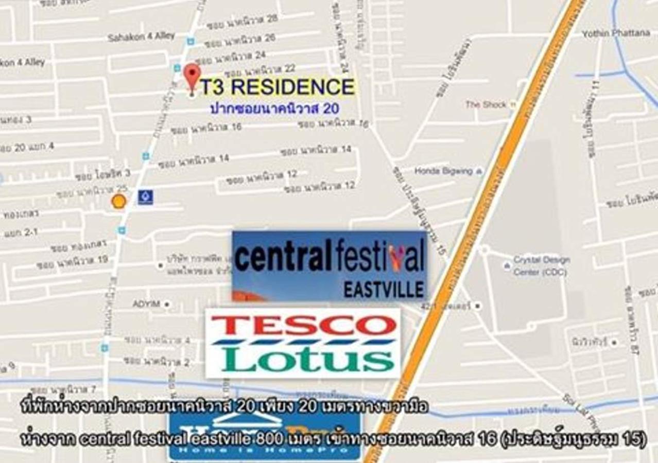 T3 Residence Bangkok Buitenkant foto